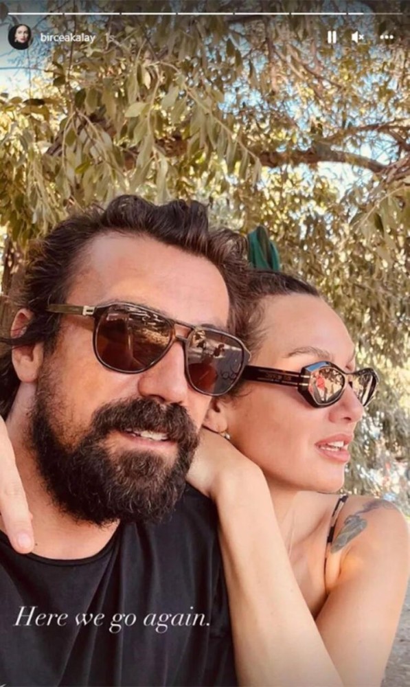 ibrahim celikkol ve birce akalay yeniden tatile ciktilar